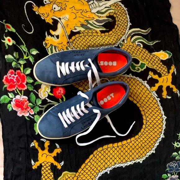 Saint Laurent court classic sneakers . - Picture 4 of 7